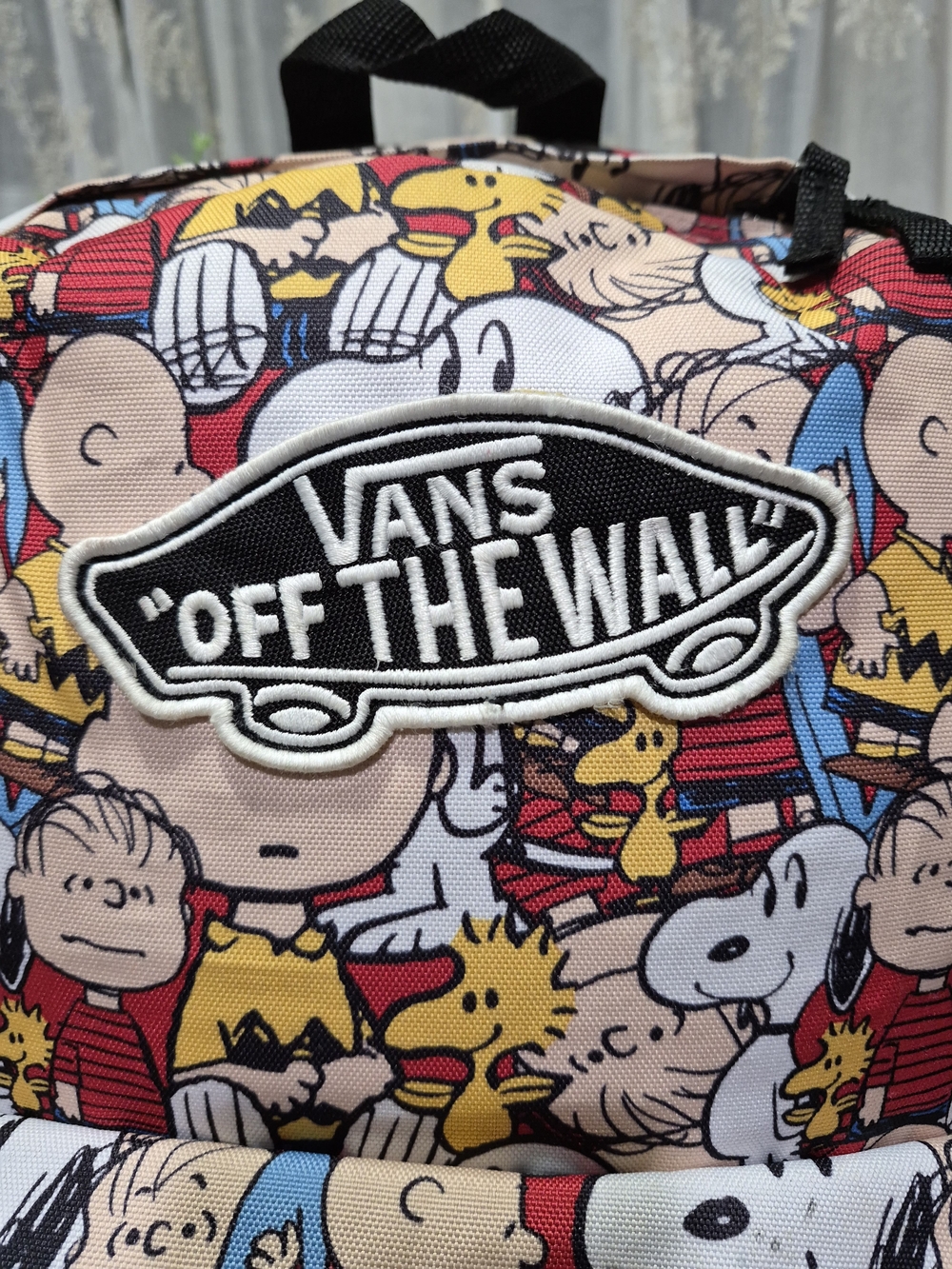 Peanuts Print Backpack - Beige/Multi - Picture 2 of 5